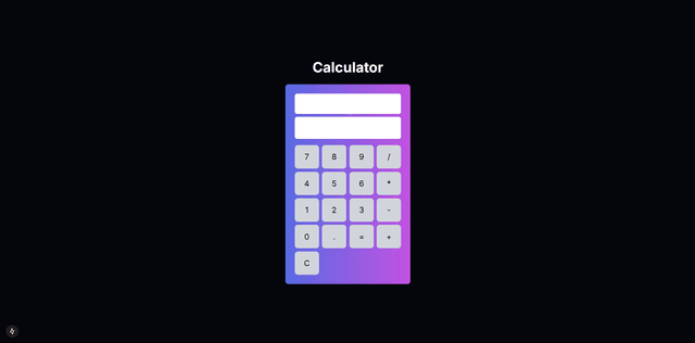 Calculator screenshot 1