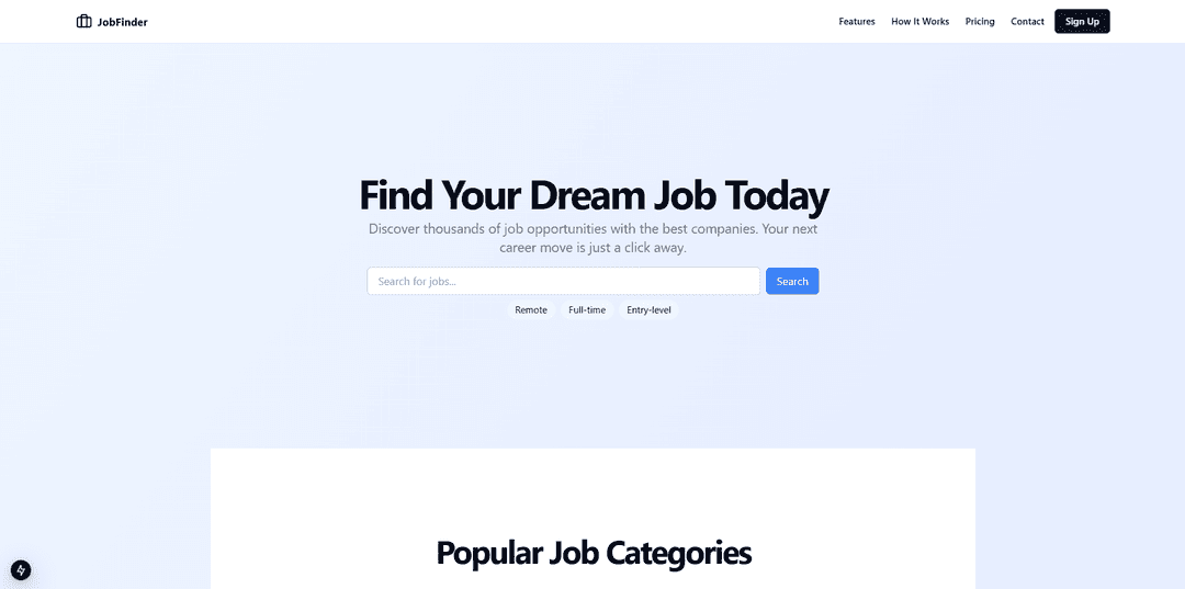 Job-Finder Project