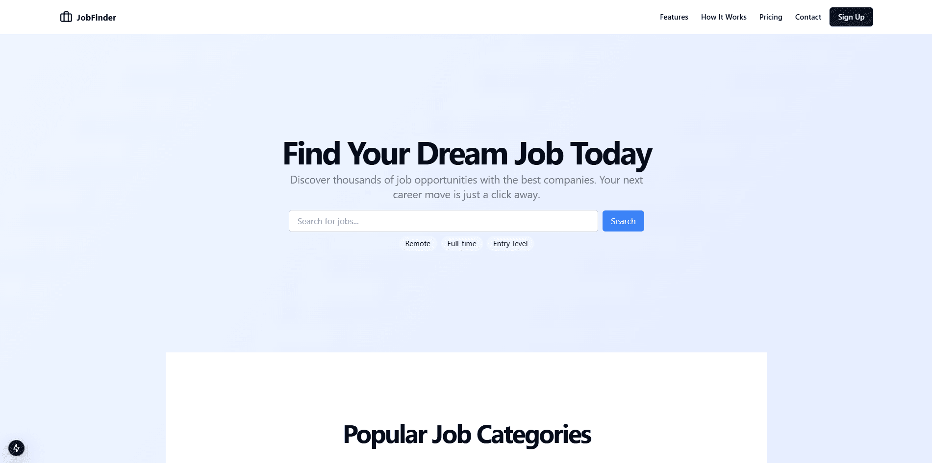 Job-Finder Project