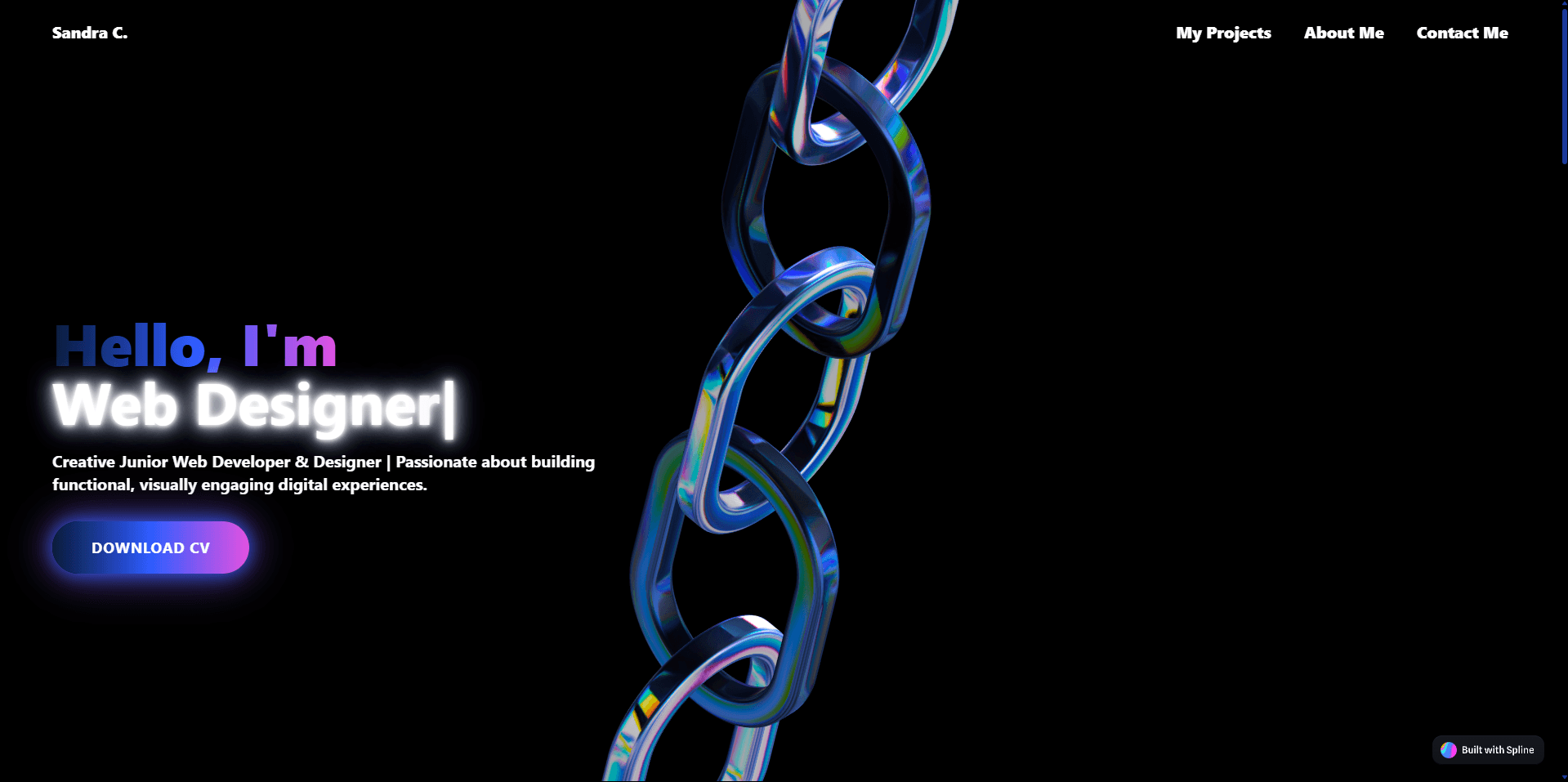 Next.js Portfolio Website